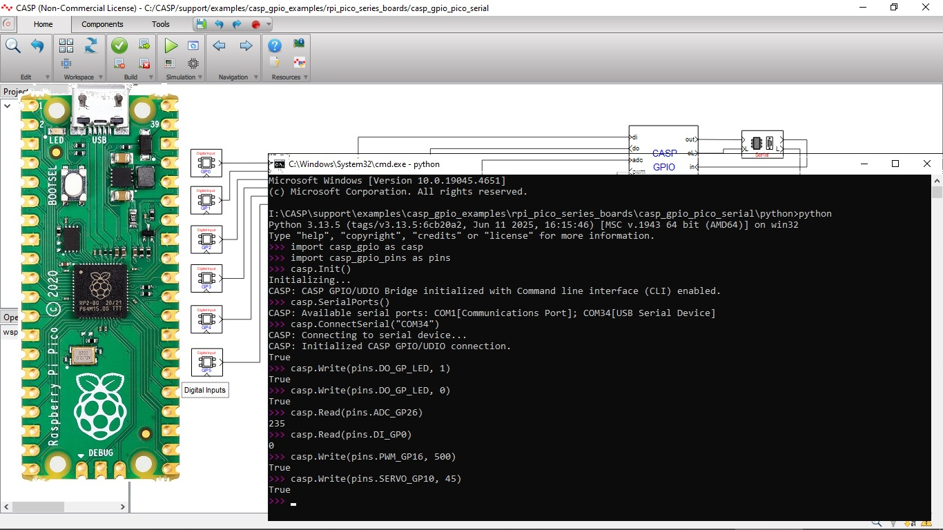 Accessing Raspberry Pi Pico GPIO Pins from Python